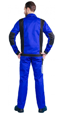 Костюм "Город" (васильковый с серой отд.)